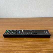 管 S240418 k ★ 【中古】SONY　 テレビ 　　リモコン　 RM-JD018 除菌 ☆★_画像3