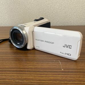 管S240425 9 ★☆ JVC WATER PROOF ビデオカメラ GZ-B800-W ホワイト ☆★の画像1
