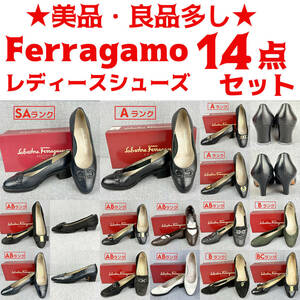 [1 jpy * beautiful goods superior article many ]Ferragamo lady's shoes 14 point set <02> resale OKflima. summarize . sale Junk less 