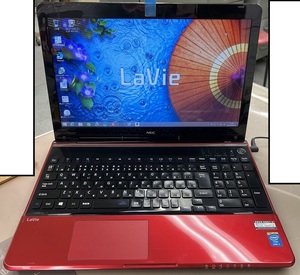 2404003 - NEC LaVie S LS700SSR-E3 ルミナスレッド 15.6 Core i7 4702MQ HDD1TB メモリ8GB OS：Windows 8.1 Officeなし 2014年