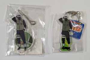 新品未開封品 NARUTO 富士急ハイランド 限定 アクリルスタンド アクリルキーホルダー はたけ カカシ 2種セット