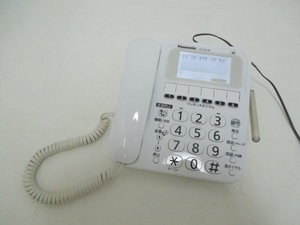 ‡0648 Panasonic Panasonic digital cordless telephone machine white VE-E10DW-Wbook@ machine only cordless handset none electrification verification settled operation not yet verification 