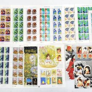 § B47541 【未使用】 切手まとめ 16,540円分 記念切手 世界遺産 童画 植物 日本国際切手展2021 計16枚の画像1