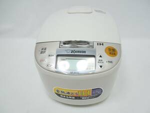 ‡ 0063 Zojirushi ZOJIRUSHI.....IH 5.5... rice cooker ..ja-NP-XA10-CL light beige 16 year made electrification verification settled used 