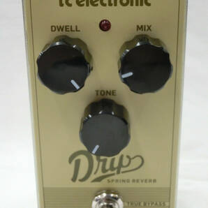 ‡ 0107 TC ELECTRONIC ティーシーエレクトロニック コンパクトエフェクター Drip Spring Reverb スプリングリバーブ 動作未確認の画像1