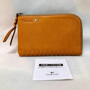 W826 未使用 Peram 財布 ミニ財布 L字ファスナー 日本製 レディース