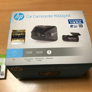 HPドライブレコーダー f660g kit 前後 カメラ ヒューレットパッカード car cam corder ドラレコ 