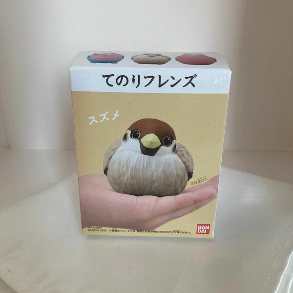 【未開封】バンダイ てのりフレンズ スズメ フィギュア　食玩　レア商品