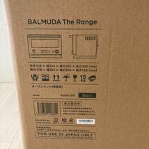 1円〜新品未開封！ BALMUDA The Range バルミューダ オーブンレンジ K04A-BK ブラック_画像5