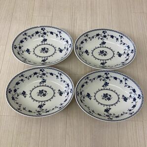 送料無料！ROYAL DOULTON ロイヤルドルトン YORK TOWN ヨークタウン プレート 大皿 カレー皿 深皿 ディナープレート 葡萄 ぶどう柄の画像5