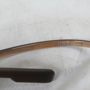 ◆S336.JINS ジンズ UUP-21A-088AA 282 42 眼鏡 メガネ 度入り/中古の画像6