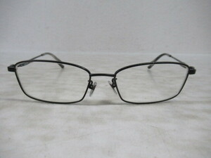 ◆S366.CALVIN KLEIN カルバンクライン TITANIUM CK19142A 001 眼鏡 メガネ 度入り/中古