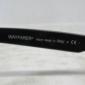 ◆S405.Ray Ban レイバン WAYFARER ウェイファーラー RB 2140-F 901-S/R5 サングラス/中古の画像5