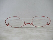 ◆S409.PAPER GLASS ペーパーグラス PG-003 日本製 眼鏡 メガネ 度入り 老眼鏡/中古_画像1