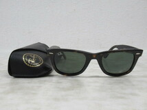 ◆S448.Ray Ban WAYFARER レイバン ウェイファーラー RB 2140 902 サングラス/中古_画像1