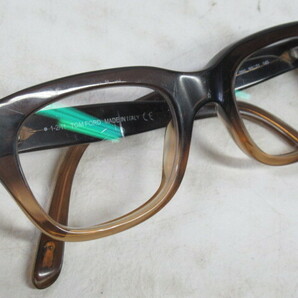 ◆S552.TOM FORD トムフォード 1-2/11 TF5178 050 眼鏡 メガネ 度入り/中古の画像9