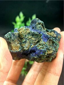 ◆AAA級天然石極上質品アズライト【藍銅鉱】原石179U3-62U255D