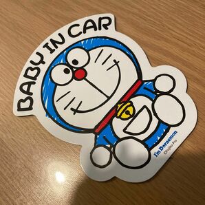 ドラえもん　ベイビーインカー　車用　ステッカー　Baby in car