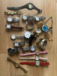 腕時計ジャンク品まとめ売り20点 SEIKO CASIO Falchi 