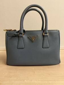 プラダ ガレリア サフィアーノ PRADA ハンドバッグ 本革 2way トートバッグ ショルダーバッグ レザー