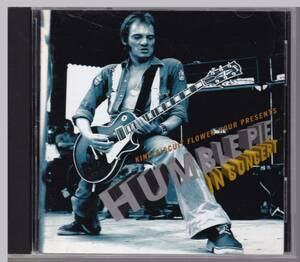 CD　帯付き　「キング・ビスケット・ライヴ」　ハンブル・パイ　（「In Concert」 HUMBLE PIE)