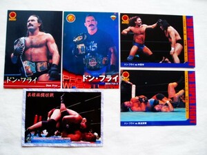 ドンフライ 5枚セット◆BBM バンダイ 新日本プロレス UFC世界ヘビー級チャンピオンベルト PRIDE RE