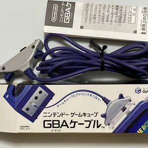 (外箱/説明書付)GBAケーブル ゲームキューブ周辺機器 DOL-011の画像1