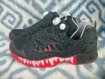 REEBOK INSTA PUMP FURY ROAD 30cm US12 黒赤 極美品 リーボック ゴジラ GODZILLA インスタ ポンプ フューリー ロード_画像1