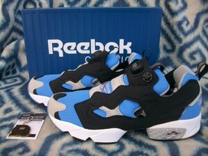 REEBOK INSTA PUMP FURY RETRO LOW 30cm US12 水黒 サックス 新品未使用？ リーボック インスタ ポンプ フューリー