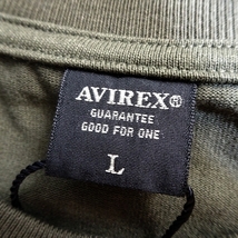 AVIREX アヴィレックス 新品 サンダーバーズ 刺繍ワッペン パッチ プリント ミリタリー 綿混 半袖 Tシャツ 3134052 310 L ▲015▼kkf297us_画像6