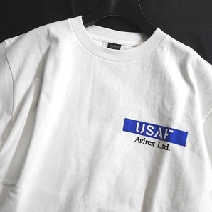 AVIREX アヴィレックス 新品 USAF サンダーバーズ シーチィング パッチド ミリタリー 綿100％ Tシャツ 3134045 030 L ▲012▼kkf263usの画像3