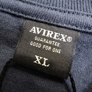 AVIREX アヴィレックス 新品 ダストデビル パッチ 刺繍ワッペン ミリタリー 綿100％ 半袖 Tシャツ 3134046 120 XL ▲015▼kkf251usの画像8