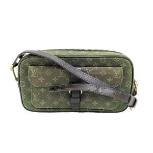 LOUIS VUITTON/ルイヴィトン ビトン M92418 ジュリエット モノグラムミニ キャンバス ショルダーバッグ カーキ ユニセックス ブランド