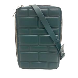 BOTTEGA VENETA/ Bottega Veneta блок кожа сумка на плечо зеленый женский бренд 