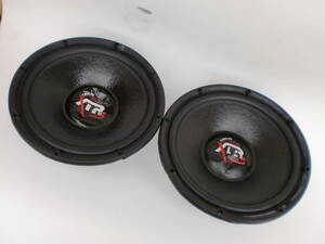 ★ORION 12インチ 2 o r8Ω DUAL VOICE COIL 500WATTS　２発 ★動作未確認ジャンク扱い品★