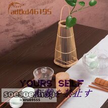 職人ハンドメイド★華道具 竹編み 編み籠 竹工芸 花器 花入れ 茶室★ 2色選択可能_画像4