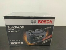 新品未使用☆ BOSCH カーバッテリー ボッシュBLACK-AGM BLA-70-L3 バッテリー_画像1