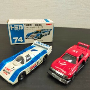 1円〜☆新品未使用☆トミカ スカイライン 日産 シルエットフォーミュラ #11 JENESIS ジェネシス ターボC :トミカ74 SKYLINE TURBO Cの画像1