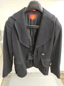 1円〜☆Vivienne Westwood RED LABEL ラブジャケット ブラック サイズ：3 (EC) ジャケット