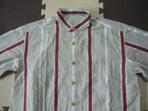 RENOWN SIMPLE LIFE レナウン シンプルライフ　半袖シャツ　新品、未使用品　生地綿90、麻10％ サイズ表記M_画像3