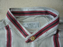 RENOWN SIMPLE LIFE レナウン シンプルライフ　半袖シャツ　新品、未使用品　生地綿90、麻10％ サイズ表記M_画像4