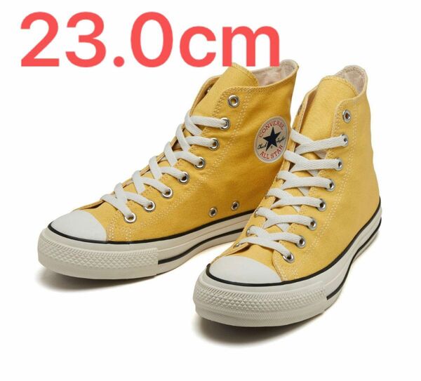 CONVERSEハイカットスニーカーオールスター（R）HI イエロー23.0cm