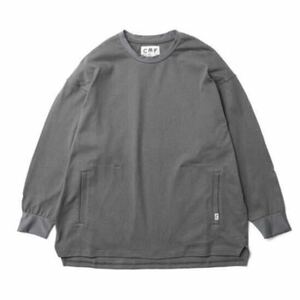 【未使用】CMF OUTDOOR GARMENT SLOW DRY L/S TEE CHARCOAL Ｌ　スロードライ ロングスリーブ comfy コムフィ