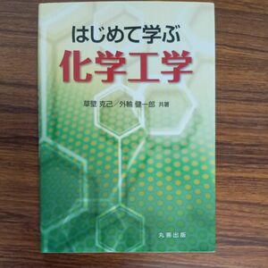 はじめて学ぶ化学工学 草壁克己／共著　外輪健一郎／共著