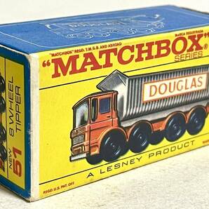 マッチボックス（ MATCHBOX ）特注！【 1-75 Series 】MB51-3 AEC 8輪チッパートラック DOUGLASの画像7