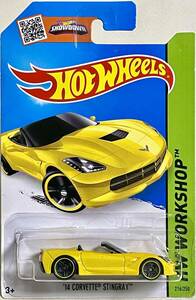 ホットウィール（ HOT WHEELS ）2014 シボレー コルベット スティングレー コンバーティブル