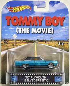 ホットウィール（ HOT WHEELS ）Entertainment【 TOMMY BOY the movie 】1967 プリマス ベルベディア GTX