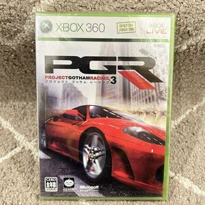 ◆【未開封/新品/】XBOX360 PGR3 プロジェクト ゴッサム レーシング 3