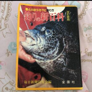 【最終価格】釣りの新百科　改訂新版　辞典　辞書　教科書　値下げ　 魚 フィッシング