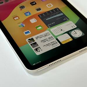 (極美品) Apple iPad mini (第6世代) スターライト 64GB MK7P3J/A Wi-Fiモデル iOS17.4.1 アクティベーションロック解除済の画像8